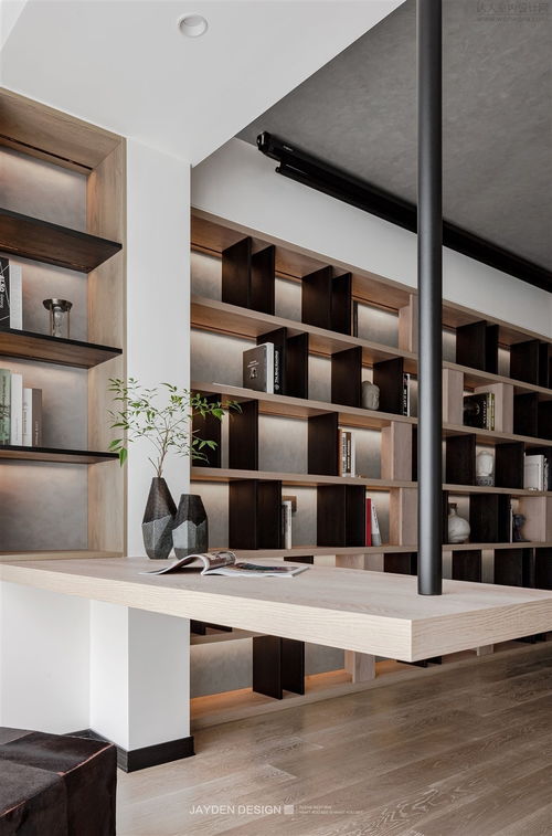 簡狄設計事務所丨家有一面書墻，大隱于市的靜生活設計服務